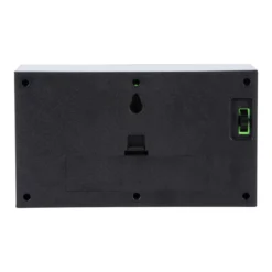 Table clock Boxed Flip acrylic green