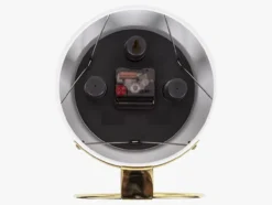 Table clock Globe white, Des. Armando Breeveld