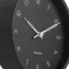 Table clock Stark iron matt black