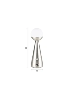 Table lamp bello silver