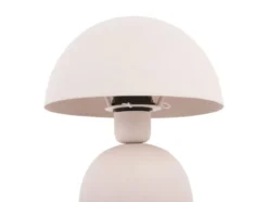 Table lamp Boaz iron textured warm grey
