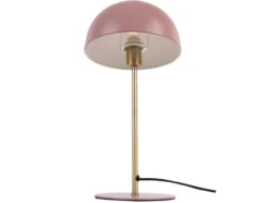 Table lamp Bonnet metal faded pink