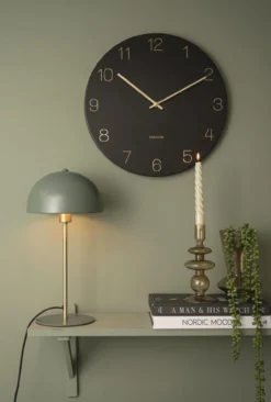 Table lamp Bonnet metal jungle green