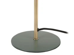 Table lamp Bonnet metal jungle green
