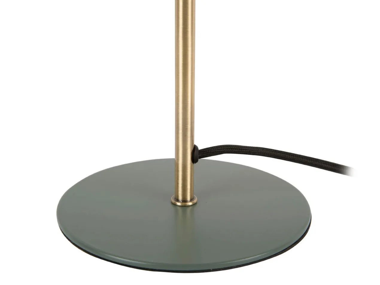 Table lamp Bonnet metal jungle green