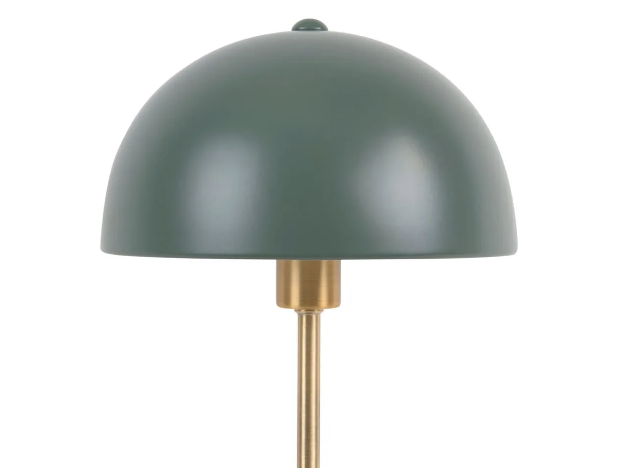 Table lamp Bonnet metal jungle green