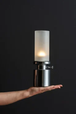 Table lamp Camp LED chrome plated
