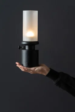 Table lamp Camp LED gold plated
