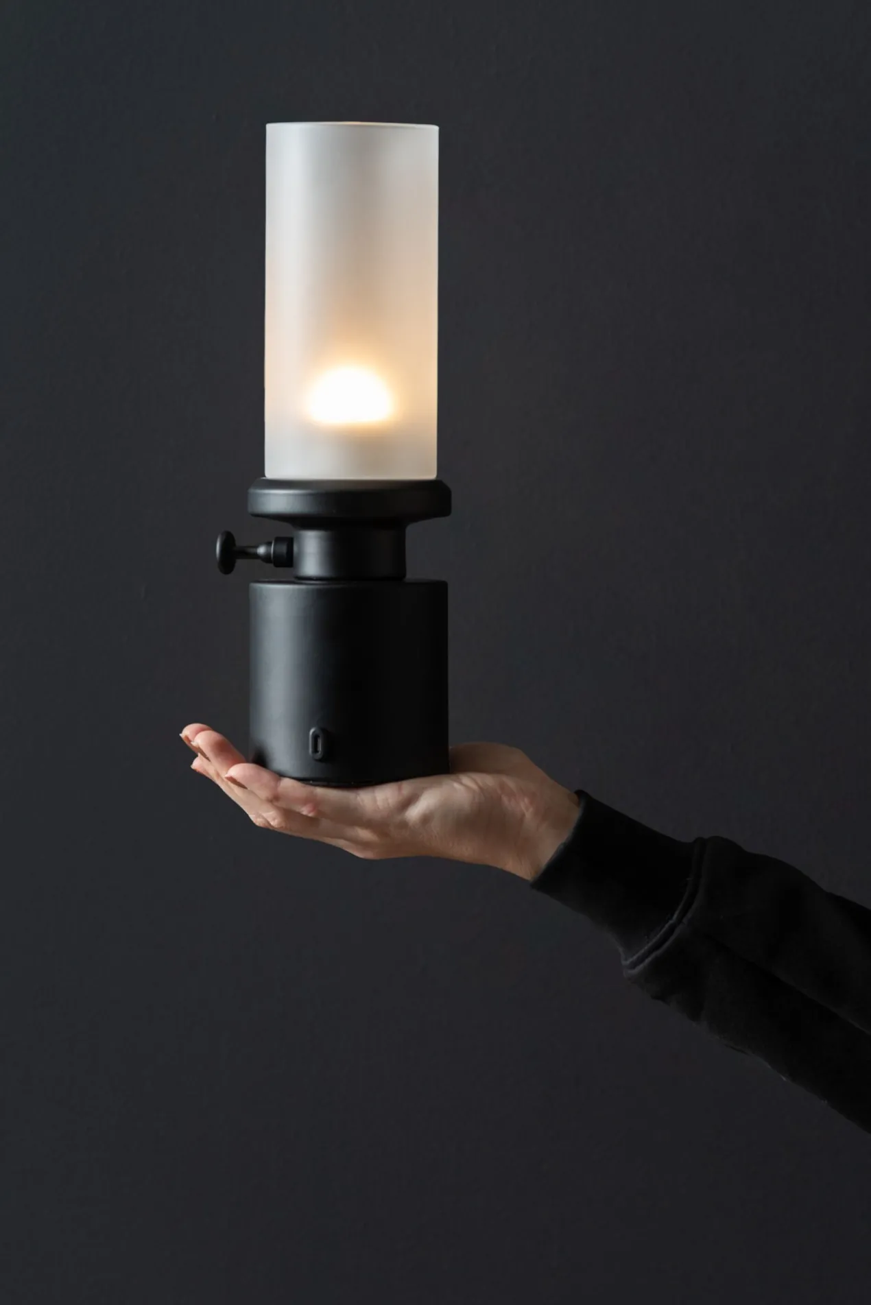 Table lamp Camp LED gold plated