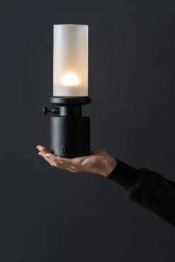 Table lamp Camp LED iron black