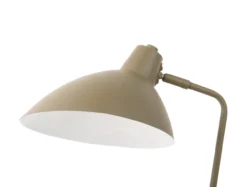 Table lamp Casque iron moss green