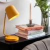 Table lamp Encantar matt ochre yellow