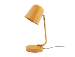 Table lamp Encantar matt ochre yellow