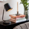 Table lamp Encantar matt warm grey