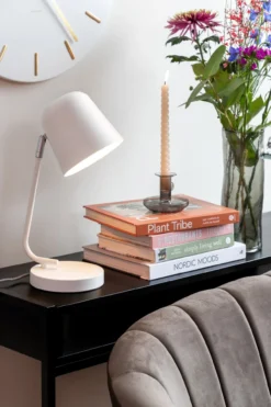 Table lamp Encantar matt white