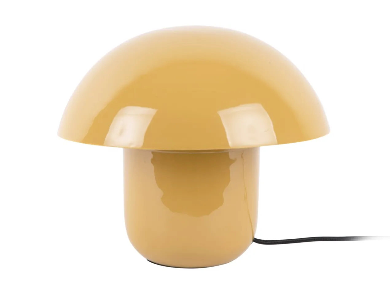 Table lamp Fat Mushroom enamel honey yellow