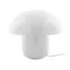 Table lamp Fat Mushroom enamel white