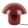 Table lamp Fat Mushroom red ochre