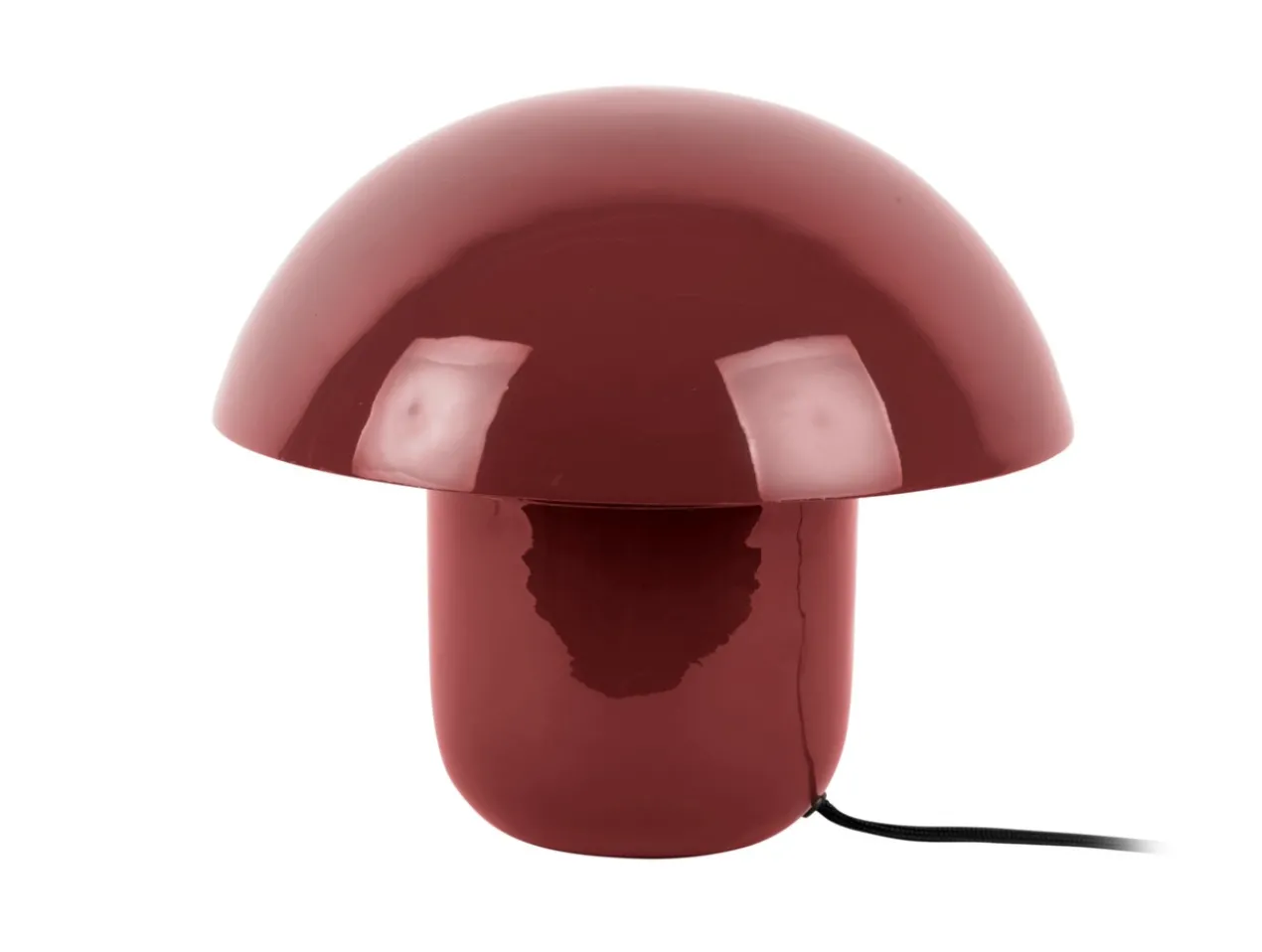 Table lamp Fat Mushroom red ochre