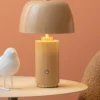 Table lamp Freya LED iron soft brown