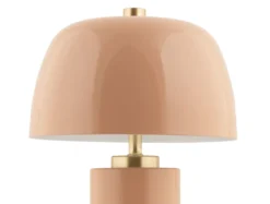 Table lamp Freya LED iron soft brown