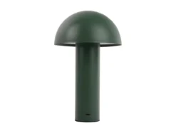 Table lamp Fuego LED iron matt jungle green