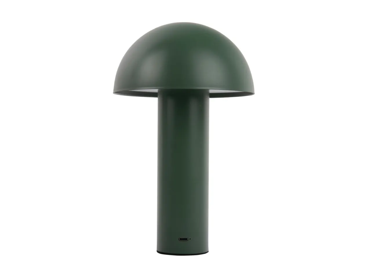 Table lamp Fuego LED iron matt jungle green