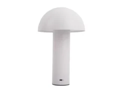 Table lamp Fuego LED iron matt white