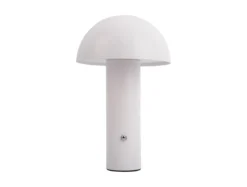 Table lamp Fuego LED iron matt white