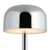 Table lamp James LED iron chrome plated