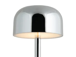Table lamp James LED iron chrome plated