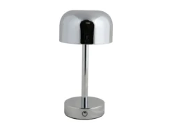 Table lamp James LED iron chrome plated