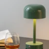 Table lamp James LED iron shiny misty blue