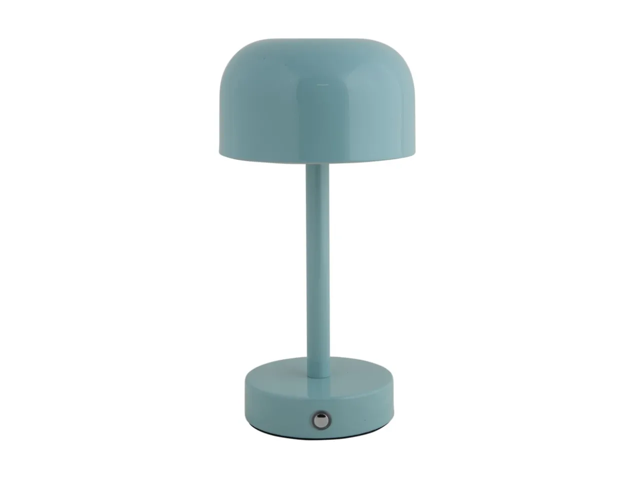 Table lamp James LED iron shiny misty blue