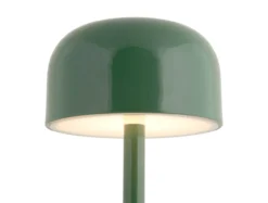 Table lamp James LED iron shiny jungle green