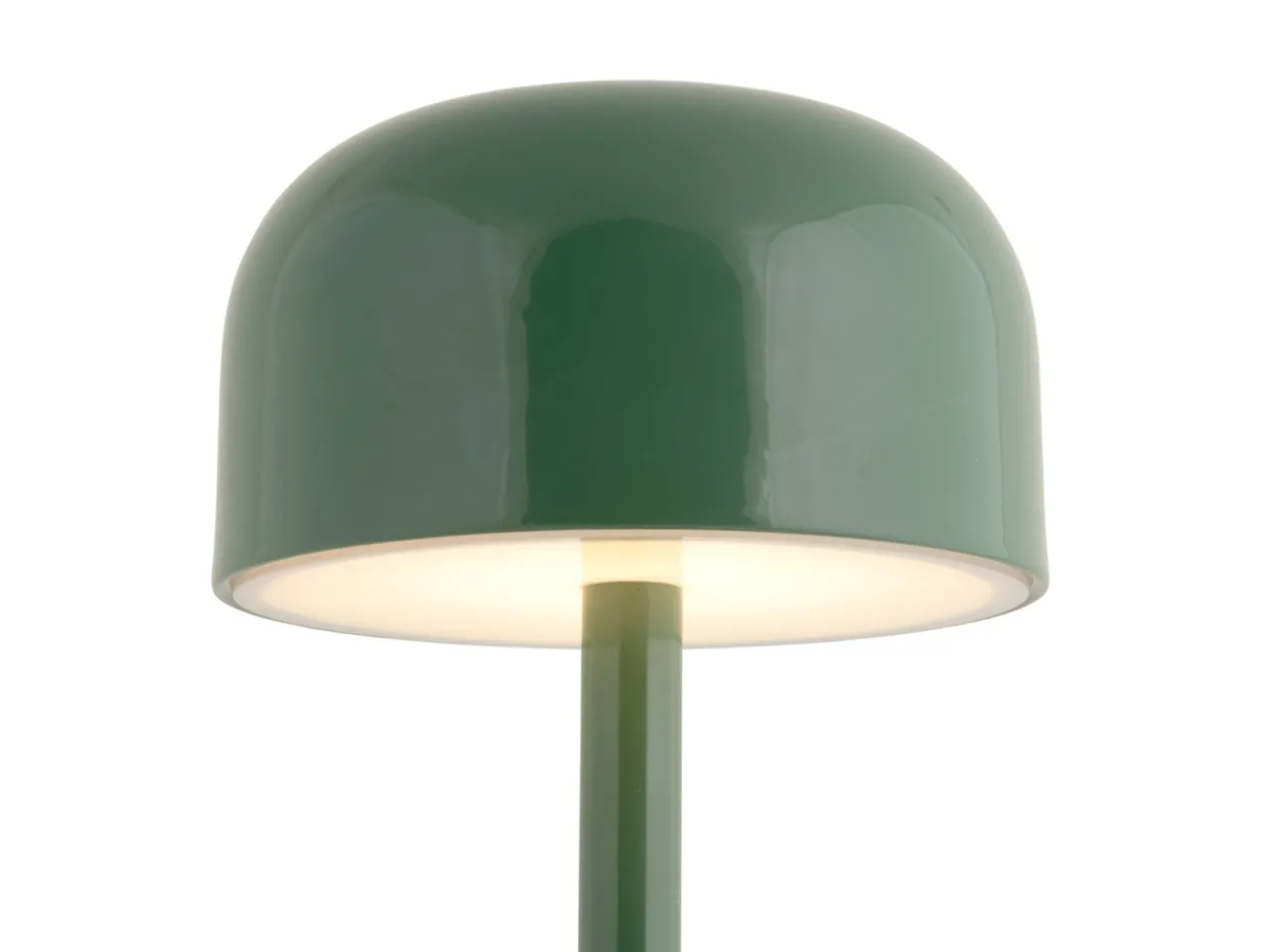Table lamp James LED iron shiny jungle green