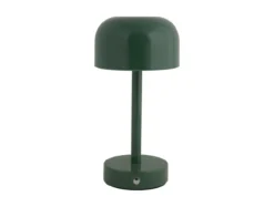 Table lamp James LED iron shiny jungle green