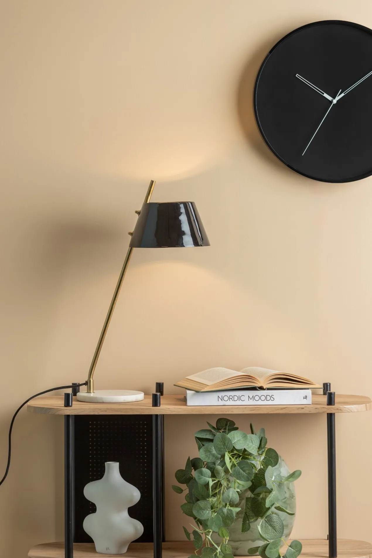 Table lamp Savvy enamel black