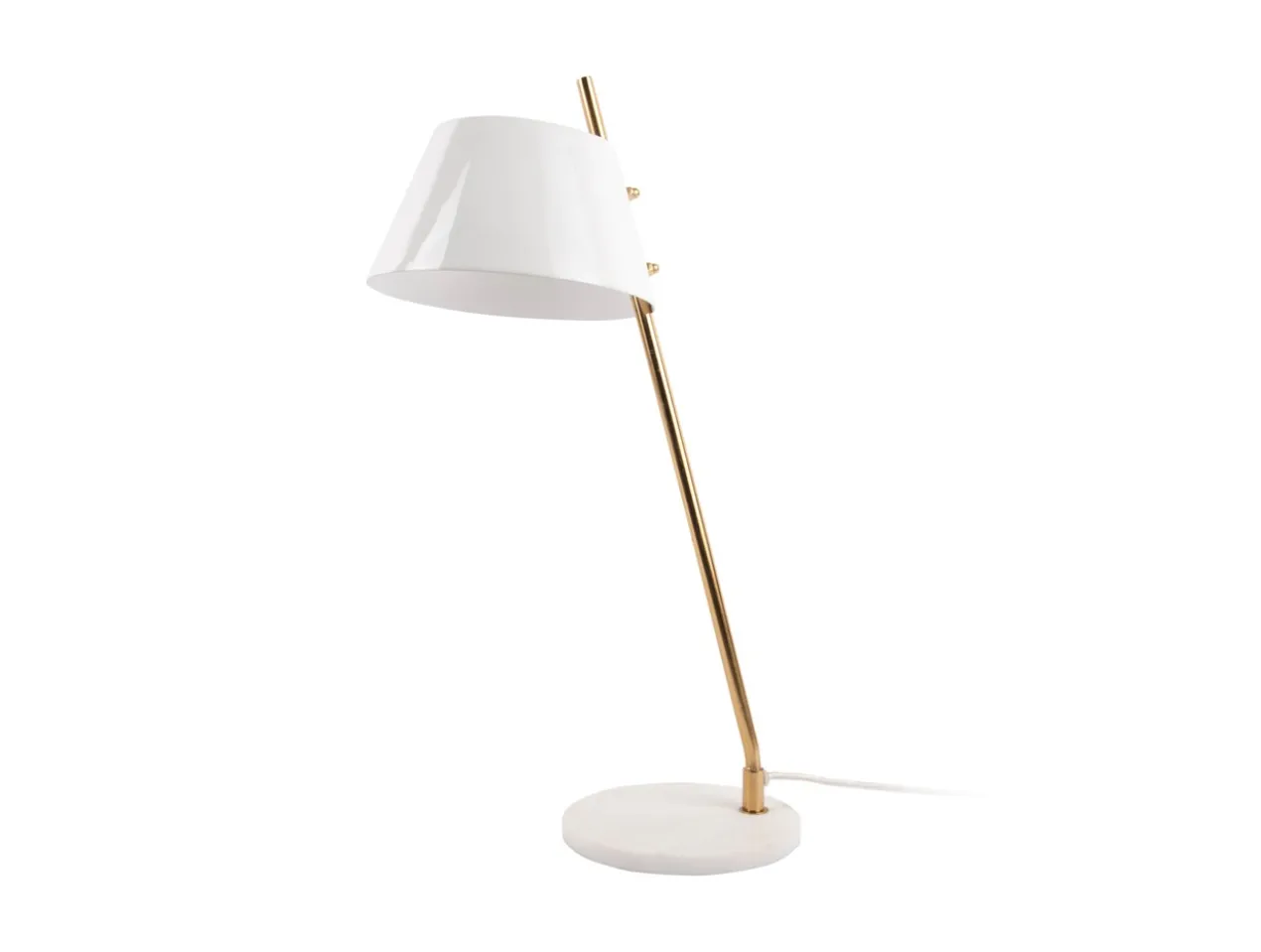 Table lamp Savvy enamel white