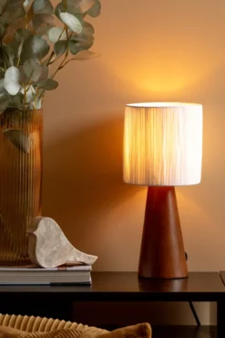 Table lamp Sheer Cone ivory