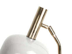 Table lamp Smart enamel white