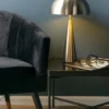 Table Lamp Sublime metal brushed nickel