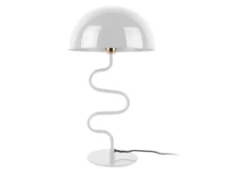 Table lamp Twist enamel white