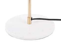Table lamp Waved Dome enamel jungle green