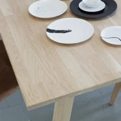 Tablo a-vorm poot eiken - set van 2 [fsc]