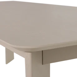 Tablo eettafel afgerond vj 240x100 cm dakargrau [fsc]