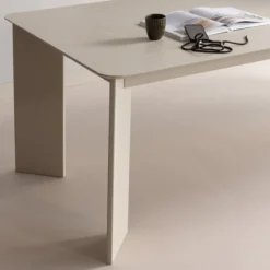 Tablo eettafel afgerond vj 240x100 cm dakargrau [fsc]