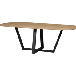 Tablo eettafel organisch dl 220x100cm transparant [fsc]