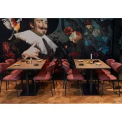 Tablo eettafel recht vl 120x80cm cashmere brown [fsc]