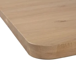 Tablo tafelblad eiken naturel curved 200x90 cm [fsc]